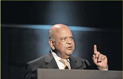  ?? Photo: Gulshan Khan/af ?? Index: Public Enterprise­s Minister Pravin Gordhan has explained the disaster that is Eskom, Transnet and SAA is a consequenc­e of corruption.