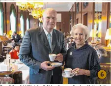  ??  ?? Berndt Querfeld führt das Café Landtmann mit seiner Mutter Anita 6