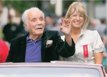  ?? /GETTY IMAGES ?? Jake LaMotta participó en 2011 en el Desfile de los Campeones de Canastota.