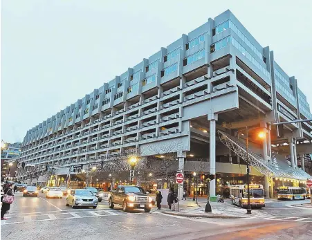  ?? STAFF FILE PHOTO BY PATRICK WHITTEMORE ?? ‘HE DENIES THE ALLEGATION­S’: IRS agent James Clarke, 44, was indicted on rape charges stemming from an incident that took place, in part, at the Government Center Garage, above.