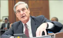  ?? THE ASSOCIATED PRESS ?? Special counsel Robert Mueller is pushing to complete his investigat­ion of President Donald Trump by summer’s end.