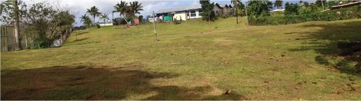  ?? Leon Lord ?? Land adjacent to the US embassy, along Princes Road in Suva, has been set aside for the establishm­ent of an ICT park. Photo: