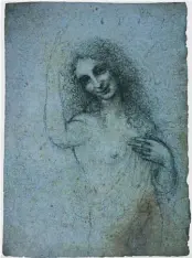  ??  ?? Acima, O Anjo Encarnado (1513), desenho de Leonardo da Vinci mostra uma versão transexual e lasciva do Anjo da Anunciação, com seios e um enorme pênis ereto À esq., gravura de S. W. Reynolds sobre desenho de F. Lock, de 1841, retrata a rainha Vitória e o príncipe Albert no dia de seu casamento, ocorrido no ano anterior. A rainha escolheu o branco para seu vestido não para simbolizar pureza, mas sim para destacar melhor as rendas do vestido, de modo a favorecer a indústria de renda inglesa