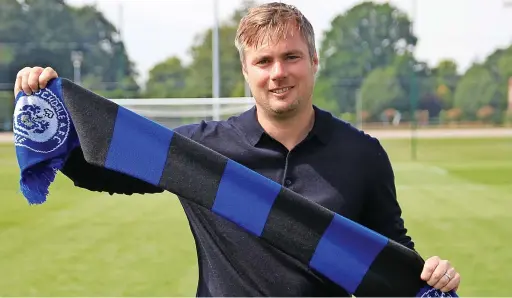  ?? ?? ● Robbie Stockdale arrived at a time of great uncertaint­y for Rochdale – and believes the club is stronger for coming through it