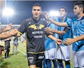  ??  ?? Orozco se retiró en casa en el partido contra Tampico Madero