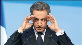  ??  ?? Au coeur de l’affaire, les comptes de campagne 2012 de Nicolas Sarkozy.