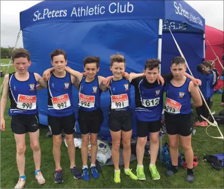  ??  ?? The successful St Peter’s Under-14 boys team.