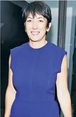  ??  ?? SUPER-‘MAX’: “Madam” Ghislaine Maxwell moved 36 times in the year after Jeffrey Epstein’s death, for fear of death threats — and now she’s being moved from jail cell to jail cell for the same reason.