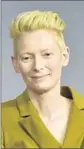  ?? Dimitrios Kambouris ?? TILDA Swinton portrays a Tibetan in the film “Doctor Strange.”