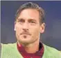  ?? REUTERS ?? Roma legend Totti.