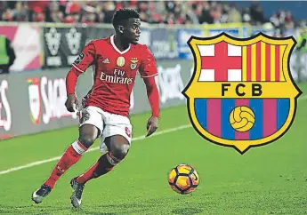  ??  ?? DEFENSA. Nelson Semedo pasará al Barcelona y tiene un nuevo desafío en su carrera.