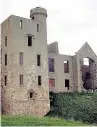  ??  ?? THREATENED Slains Castle