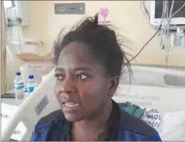 ?? ?? Video assisted thoracosco­pic surgery patient Tatenda Nyakutya