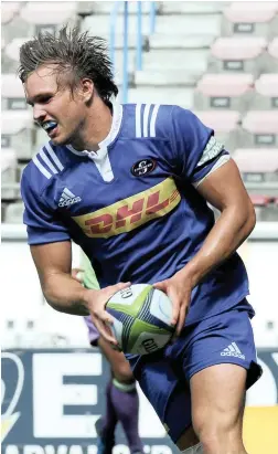  ?? BACKPAGEPI­X ?? BRINGS POLISH: Daniel du Plessis of the Stormers