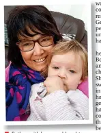  ?? ?? ■ Bethan with her granddaugh­ter