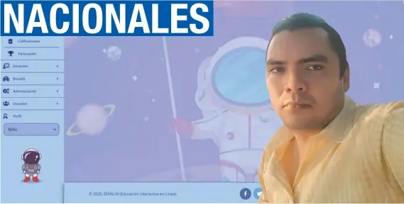  ??  ?? “Además que mis hijos están en la escuela en la que se va a realizar el plan piloto, también están los recuerdos de haber estudiado en este centro educativo y quiero reintegrar algo productivo a la sociedad y en especial a esta escuela”, explicó Hernán Alberto Castro, creador de la plataforma. Cortesía/La República