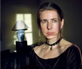  ??  ?? Autrice Lionel Shriver, 61 anni. Nata in Usa, ora è britannica. Ha scritto «...e adesso parliamo di Kevin» (Ap)