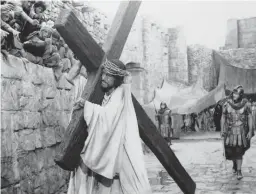  ?? AP FILE PHOTO ?? Max von Sydow portrays Jesus in “The Greatest Story Ever Told.”