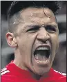  ??  ?? SANCHEZ: Scored second