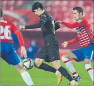  ?? FOTO: M. MONTILLA ?? Trincao es el jugador que más sale como recambio