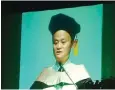  ?? PHOTO BY REICELENE JOY N. IGNACIO ?? Alibaba’s Jack Ma speaks at De La Salle University during the awarding of an honorary doctorate.