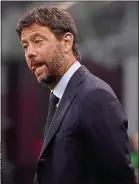  ??  ?? Andrea Agnelli, président de la Juve, est à l’origine de ce projet détonant.