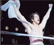  ?? Bruce Glikas FilmMagic ?? "ROCKY” secured its only major Tony nomination for Andy Karl’s performanc­e in the title role.