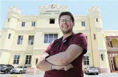  ?? Picture: Ruvan Boshoff ?? Dr Keaton Harris last week began working as a medical intern at New Somerset Hospital, where as a child his dream of being a doctor was born.