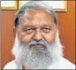  ??  ?? ■
Anil Vij, Haryana home minister