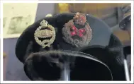  ??  ?? > General Montgomery’s beret and other items