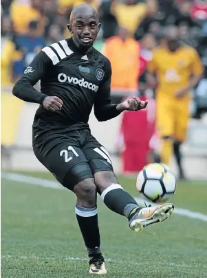  ?? /VELI NHLAPO ?? Patrick Phungwayo has been released by Orlando Pirates. His next move remained unknown before the deadline yesterday.