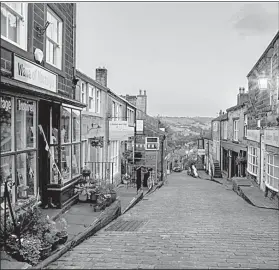  ?? VisitBrita­in/TNS/THOMAS HEATON ?? Haworth, a village on the North York Moors, was home to the Bronte sisters.