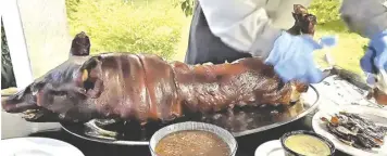  ?? ?? Appetizer, Cebu Lechon with Condiments