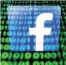  ?? — AFP ?? Facebook will be slapped with the maximum fine under the UK’s Data Protection Act.