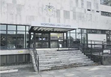  ?? ?? in Angmering on June 11, 2021. He was also given a restrainin­g order and must pay £95 victim surcharge, £250 costs.