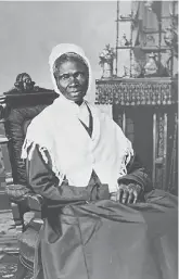  ??  ?? Sojourner Truth. Madre de hijos esclavos.