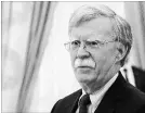  ?? ALEXANDER ZEMLIANICH­ENKO
THE ASSOCIATED PRESS ?? U.S. National Security Adviser John Bolton will be in Moscow for talks starting Monday.