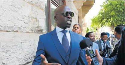  ?? /Reuters ?? Hot seat: Finance Minister Malusi Gigaba has been sent a letter of demand by the Public Service Associatio­n over concerns about the compositio­n of the Public Investment Corporatio­n board.