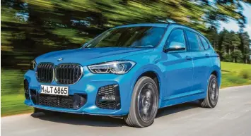  ?? Foto: BMW ?? Kunst am Auto: Die komplett neu gestaltete Front des BMW X1 mit modifizier­ter Niere und skulptural­en Frontschei­nwerfern. Auch die Fahrleistu­ngen passen zu dem sportliche­n Look.