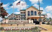  ?? [THE OKLAHOMAN ARCHIVES] ?? Chaparral Energy Inc. executives on Tuesday announced $170 million in asset sales.