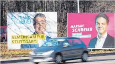  ?? FOTO: BERND WEISSBROD/DPA ?? Frank Nopper (CDU) gilt als Favorit für die Wahl des Oberbürger­meisters am Sonntag.