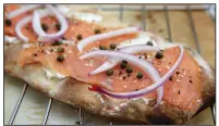  ?? (TNS/St. Louis Post-Dispatch/Hillary Levin) ?? Everything But the Bagel Flatbread