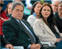  ?? ABIGAIL DOUGHERTY/STUFF ?? Peters’ aversion to policies he considers unnecessar­ily liberal or politicall­y fanciful may infuriate some, but a pragmatic Jacinda Ardern appears relaxed about the reality of compromise in a trilateral government.