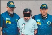  ?? PFA ?? OPERATIVO.
El acusado por el femicidio de María Damiani fue ubicado en la calle Uspallata, entre I. La Católica y Jovellanos.