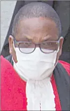  ?? (File pic) ?? Judge Ticheme Dlamini.