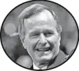  ??  ?? George H.W. Bush