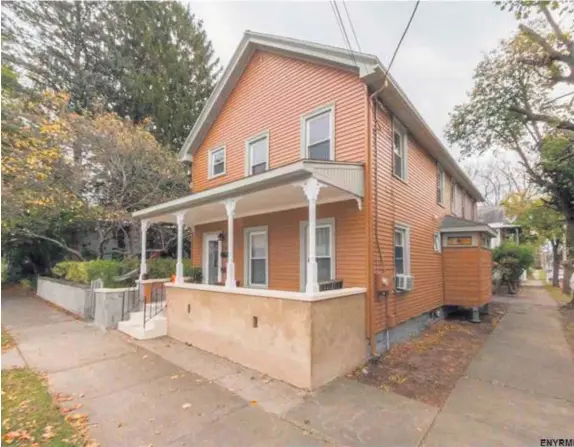  ?? PHOTO PROVIDED courtesy of Roohan Realty ?? 66 ASH ST SARATOGA SPRINGS NY - SOLD FOR $440,000