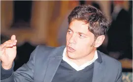  ?? NA ?? Kicillof no ahorró críticas a Macri y Vidal.