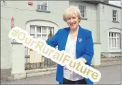  ?? ?? Heather Humphreys TD, announcing the new €15 million capital fund to support community groups under the Community Centres Investment Fund.