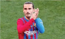  ?? Photograph: Eric Alonso/Getty Images ?? Antoine Griezmann will be hoping to shine for Barcelona this season in the absence of Lionel Messi.